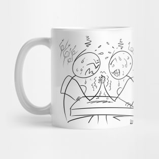 Stick Arm Wrestling Mug